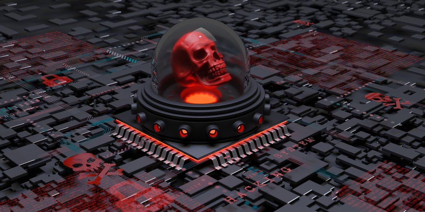 hacked-unprotected-system-dark-background-3d-illustration_1419-2811